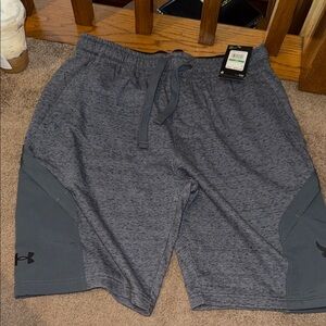 Under Armour Men's Charcoal Athletic Shorts